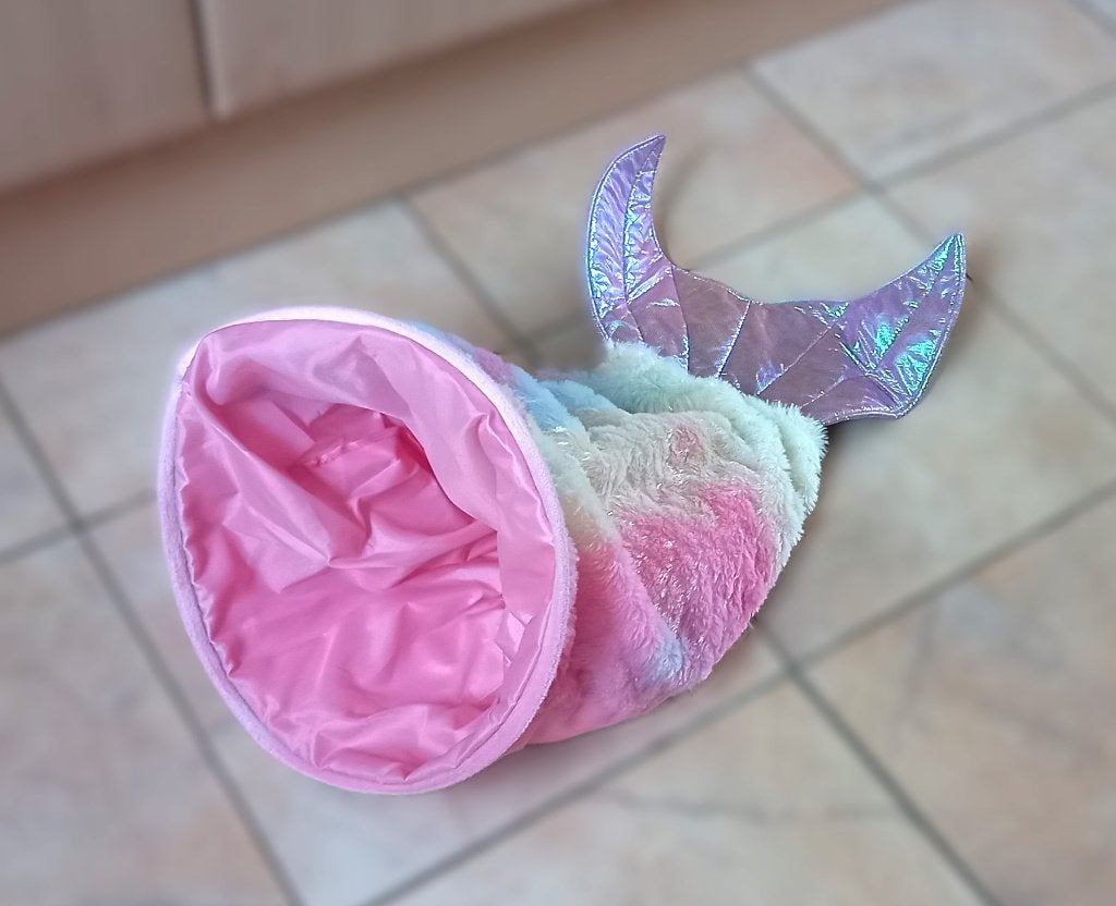 leuke roze zeemeermin speeltunnel ritseltunnel 50x30 cm, Dieren en Toebehoren, Ophalen of Verzenden, Speeltunnel