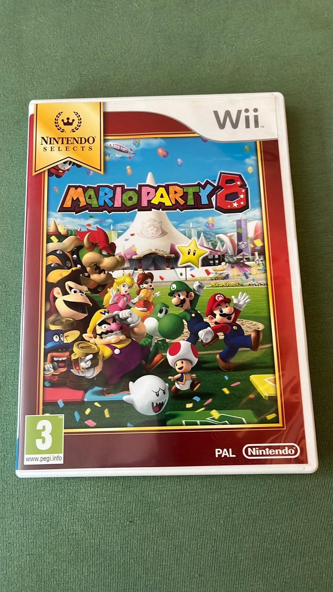 Nintendo wii mario party 8 game case (geen game), Spelcomputers en Games, Ophalen of Verzenden, Zo goed als nieuw