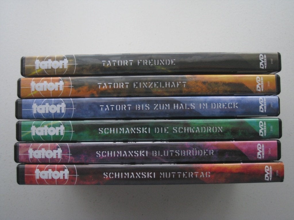 DVD 6 delen Tatort Schimanski, Vanaf 12 jaar, Ophalen of Verzenden, Zo goed als nieuw, Detective en Krimi