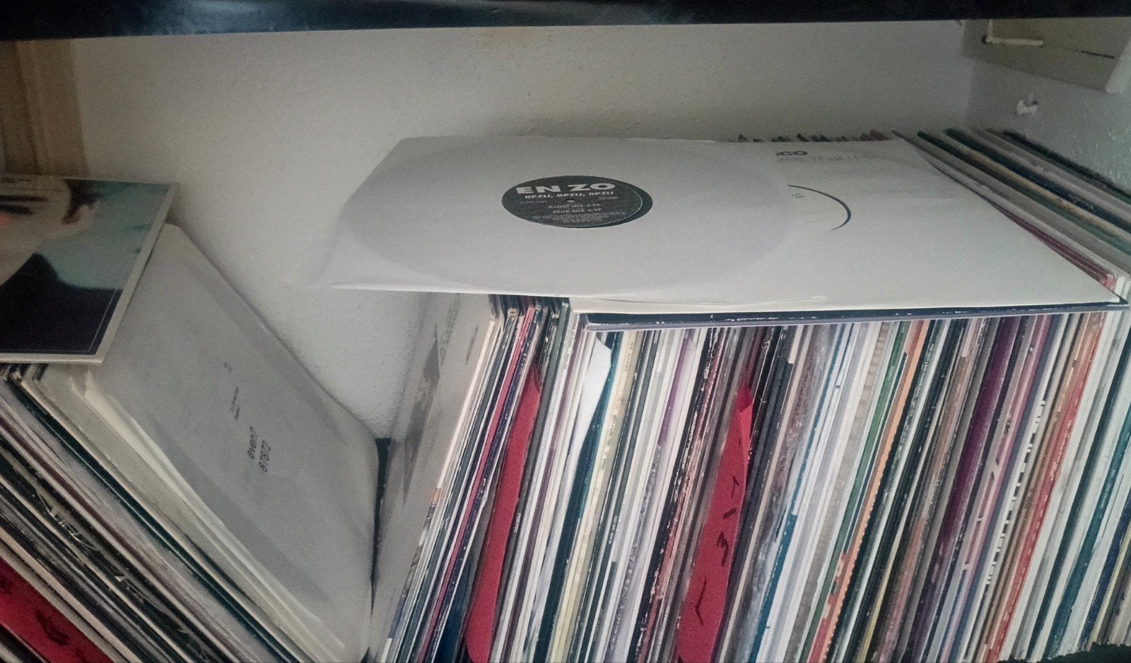 200 platen house, hardhouse, trance, techno, Ophalen, Zo goed als nieuw, 12 inch