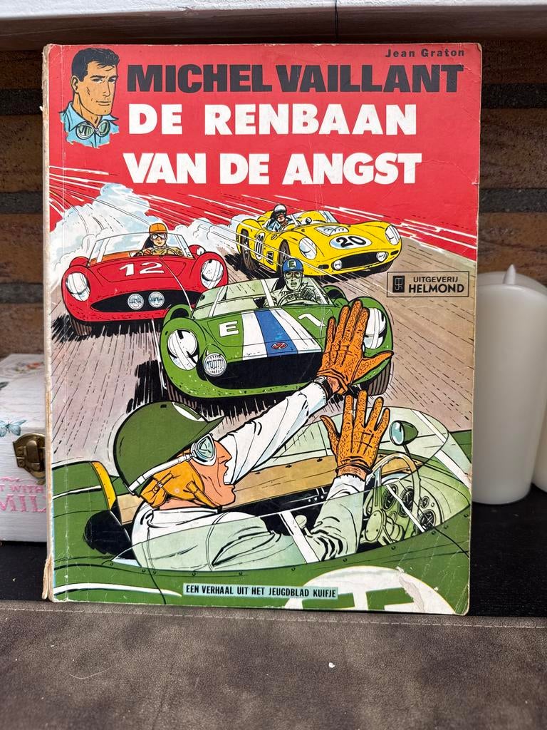 Michel Vaillant - De Renbaan van de Angst (Jean Graton), Eén stripboek, Ophalen of Verzenden, Gelezen