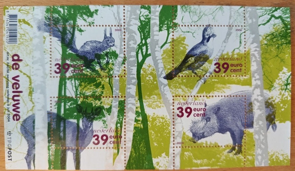 Postzegelvel De Veluwe 2004 - NVPH 2282, Verzenden, Na 1940, Postfris