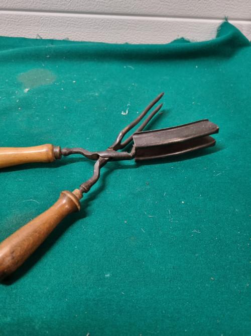 -	krultang antiek brocante, Ophalen of Verzenden