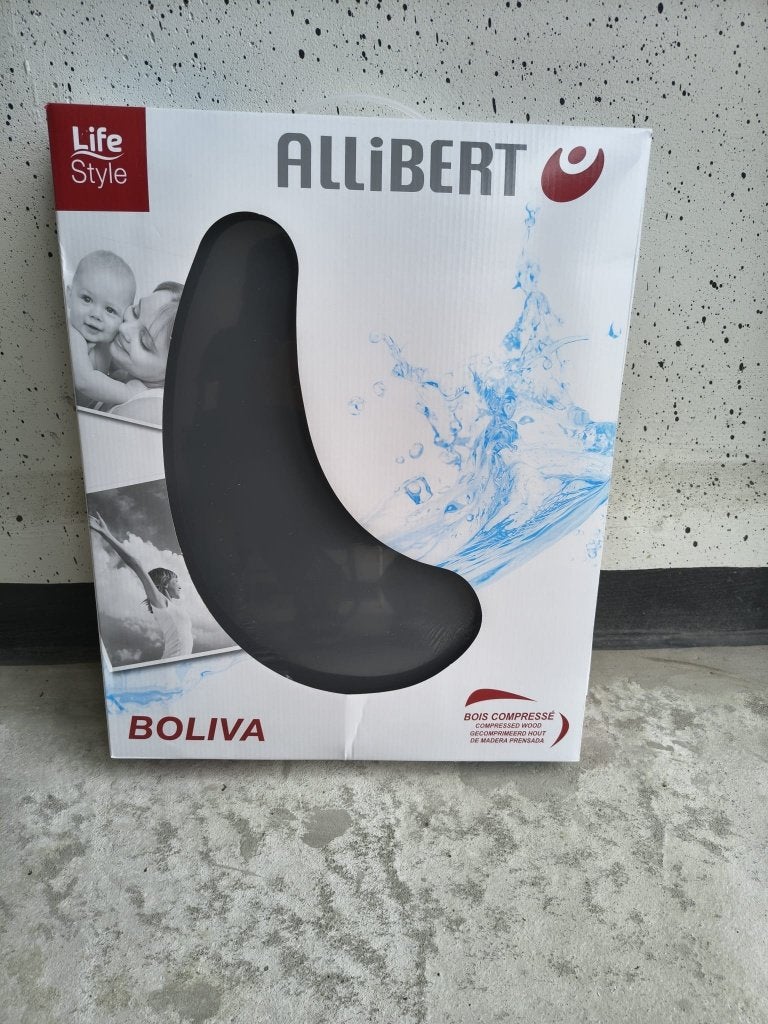 Allibert Boliva Toiletbril Grijs Gecomprimeerd Hout Nieuw, Verzenden, Services.benelux@keter.com, Nieuw, Toilet