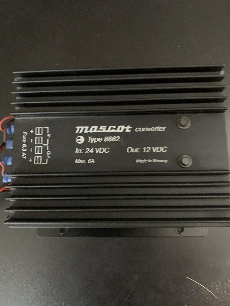 Omvormer 24 volt dc naar 12 volt dc, Auto-onderdelen, Ophalen of Verzenden, Nieuw, Overige merken