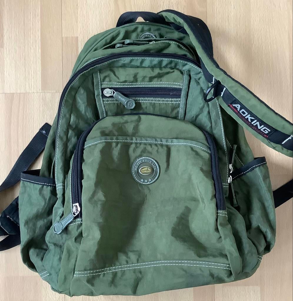 Rugtas, Aoking zgan., Ophalen of Verzenden, Zo goed als nieuw, Overige merken, 30 tot 45 cm