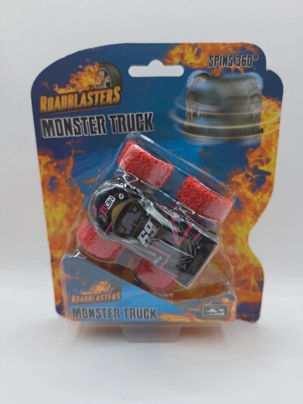 Roadblasters Monster Truck – Spins 360 – Zwart/Rood, Roadblasters, Roadblasters, Roadblasters, Nieuw