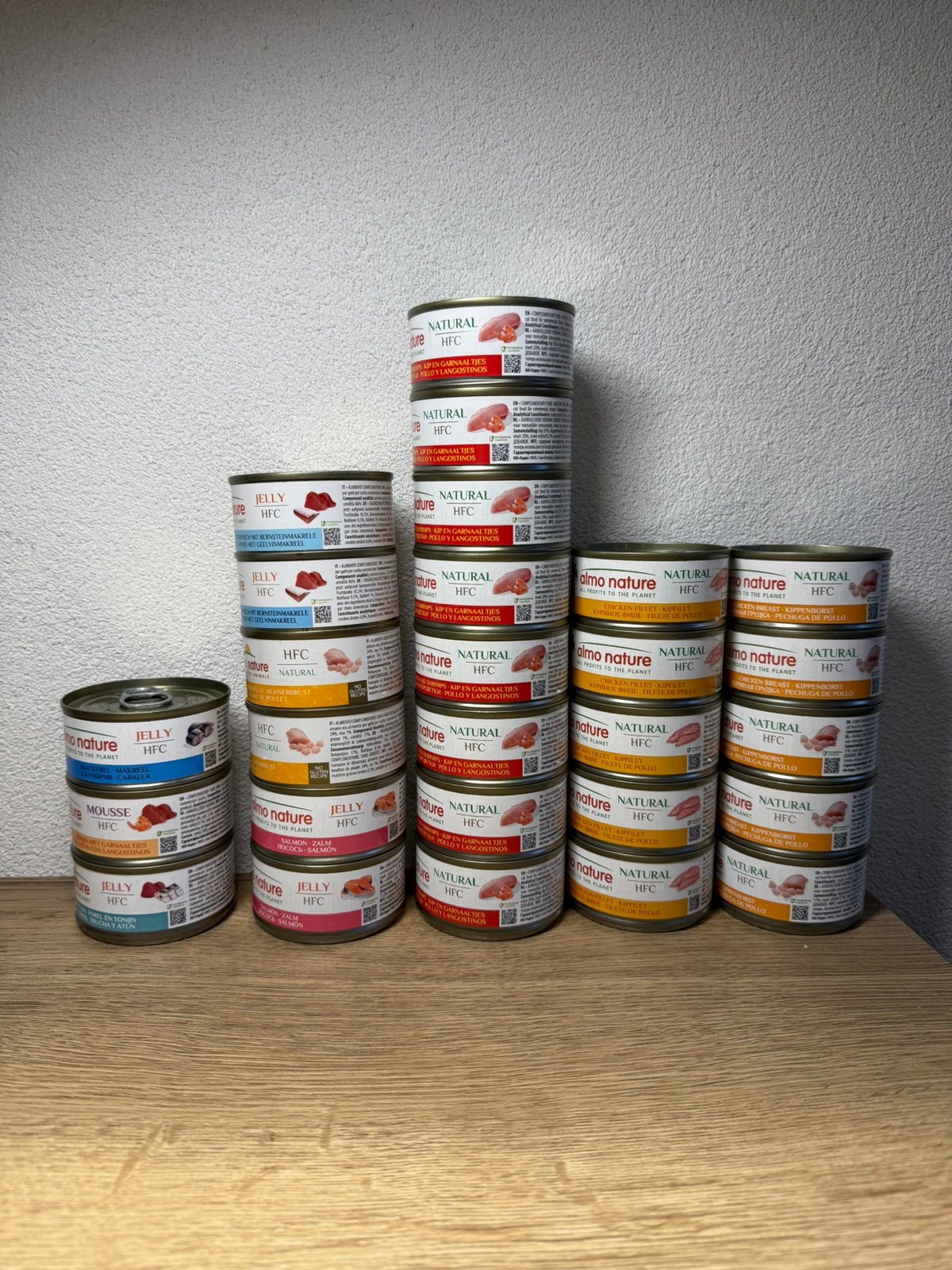 27 blikjes Almo Nature kattenvoer 70 g – diverse smaken, Dieren en Toebehoren, Ophalen of Verzenden, Kat