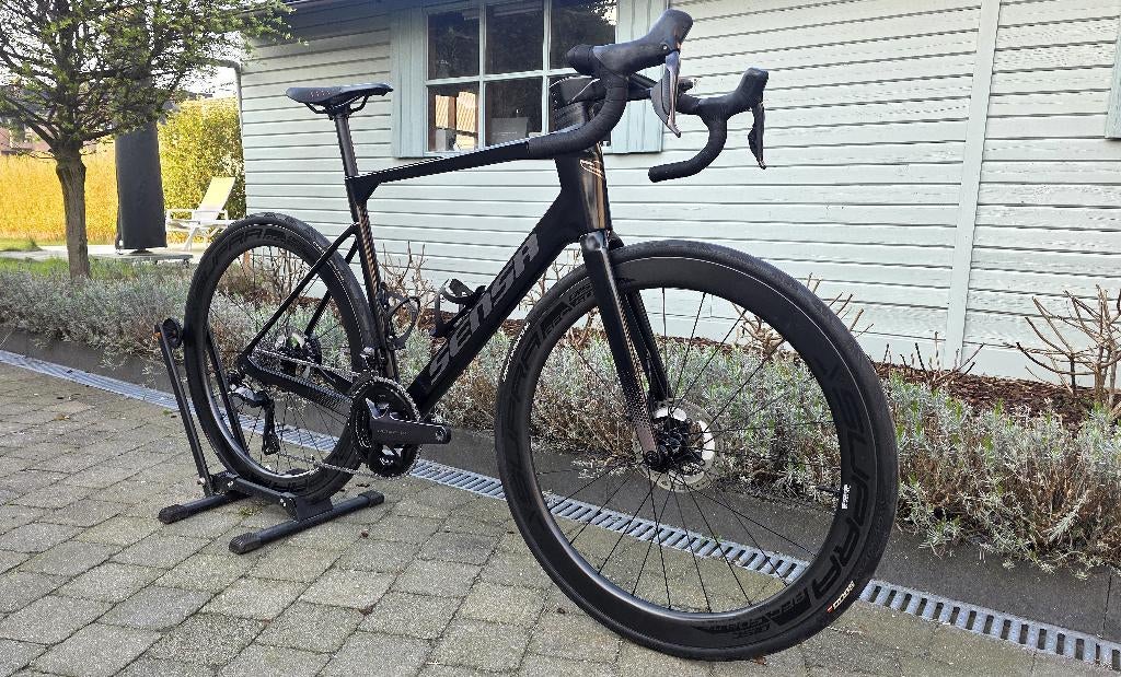 Sensa Giulia GF Ultegra Di2 12sp. + Carbon Wheels, Fietsen en Brommers, Carbon, Zo goed als nieuw, Meer dan 20 versnellingen, 53 tot 57 cm