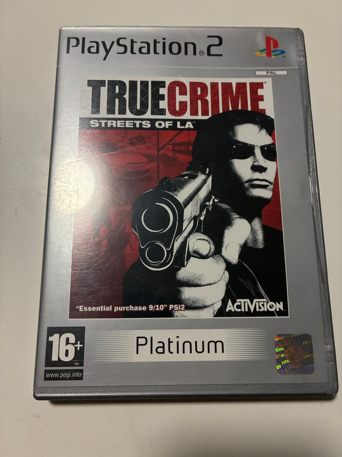 True Crime: Streets of LA - PlayStation 2 Platinum, Spelcomputers en Games, Avontuur en Actie, Gebruikt, 1 speler, Ophalen of Verzenden