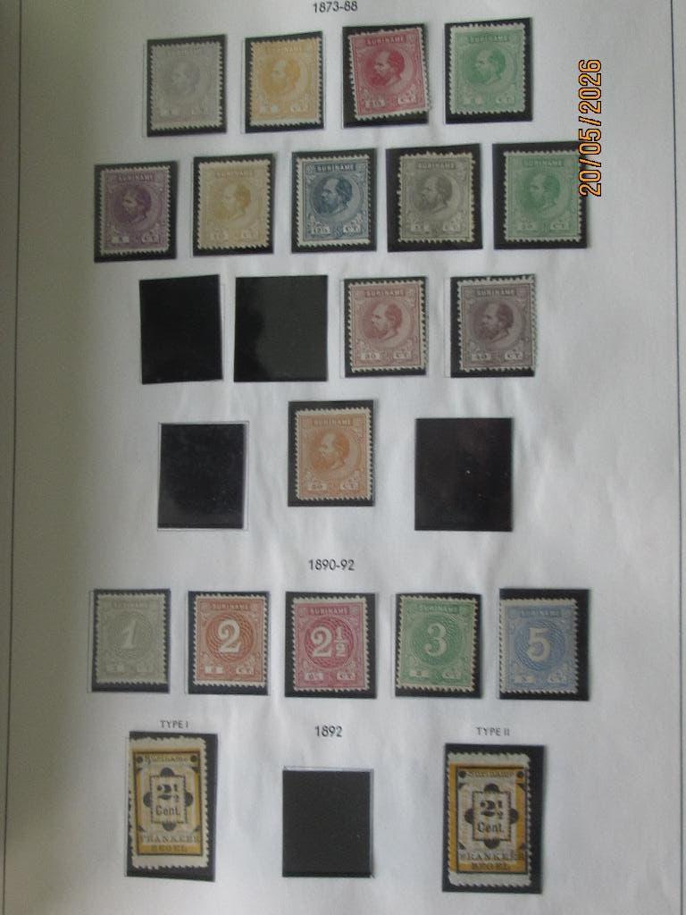 Nico Verzameling Suriname Klassiek tm jaar 1975, Postzegels en Munten, Ophalen of Verzenden, Nederland en Buitenland