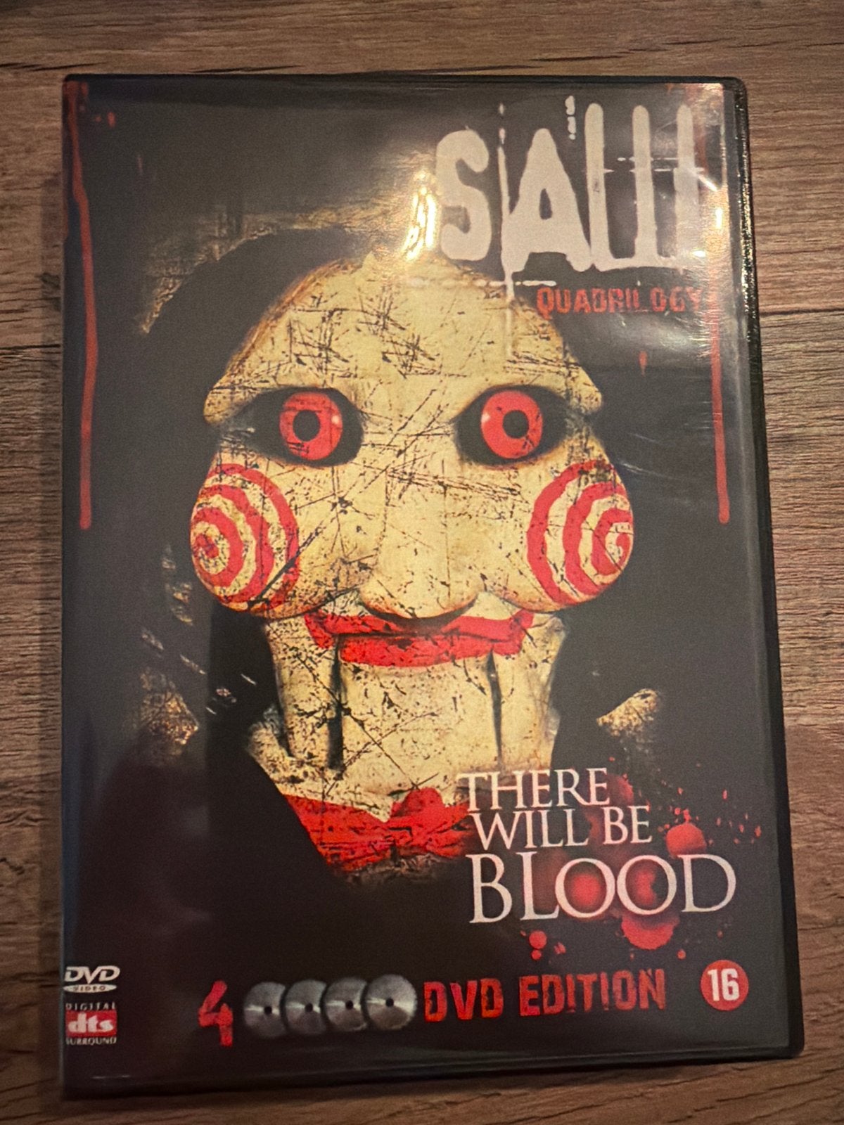 Saw Quadrilogy: There Will Be Blood (4 DVD Edition), Vanaf 16 jaar, Nederlands, Ophalen of Verzenden, Gebruikt