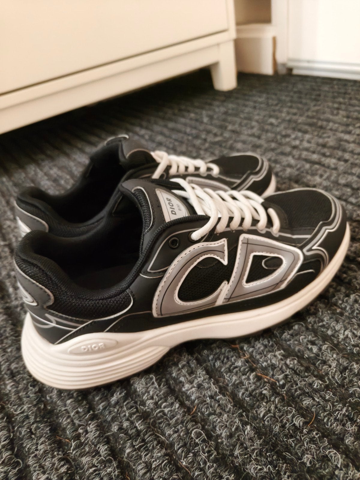 Dior B30 Countdown Sneaker Heren Maat 42, Ophalen of Verzenden, Zo goed als nieuw, Zwart