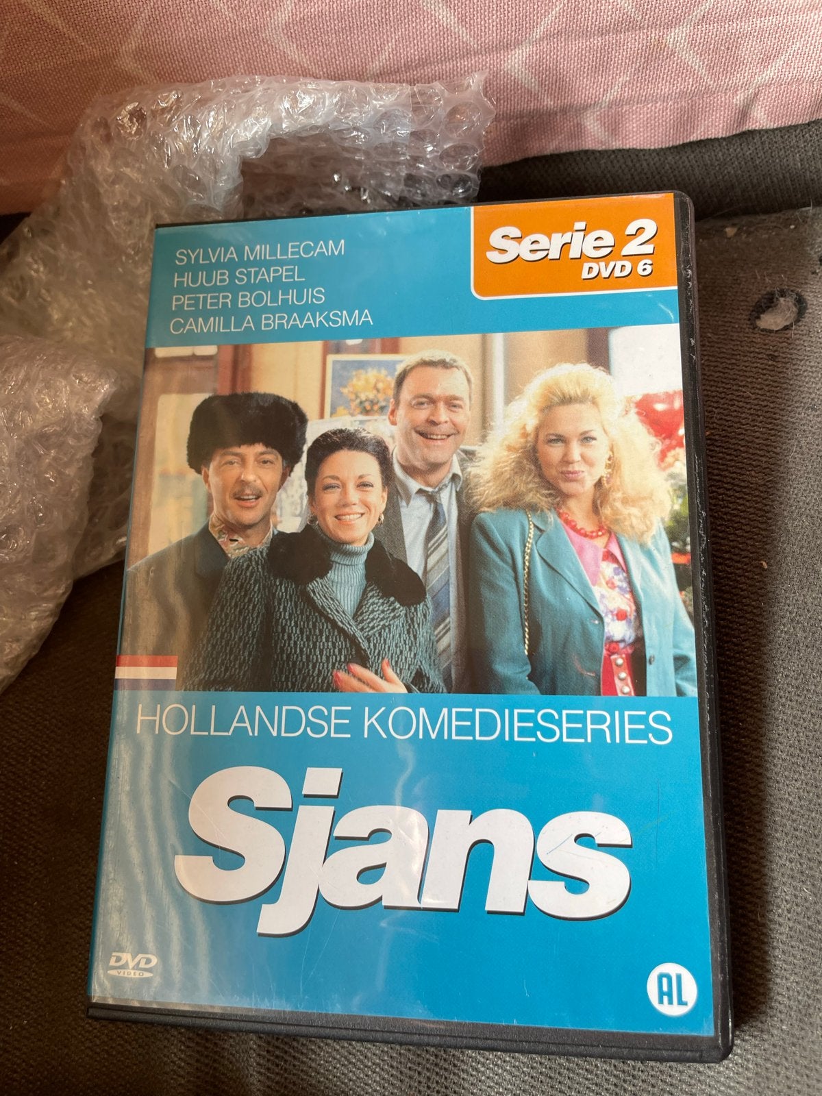 Sjans - Hollandse Komedieserie DVD's (Serie 2, DVD 4, 5, 6), Gebruikt, Alle leeftijden, Nederlands, Komedie