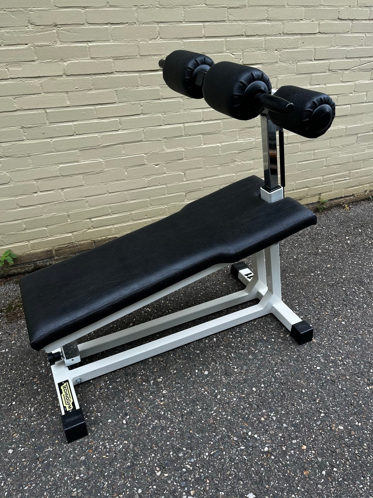 Technogym Panca Anatomica Crunch - Buikspierbank, Ophalen of Verzenden, Gebruikt, Buik, Fitnessbank