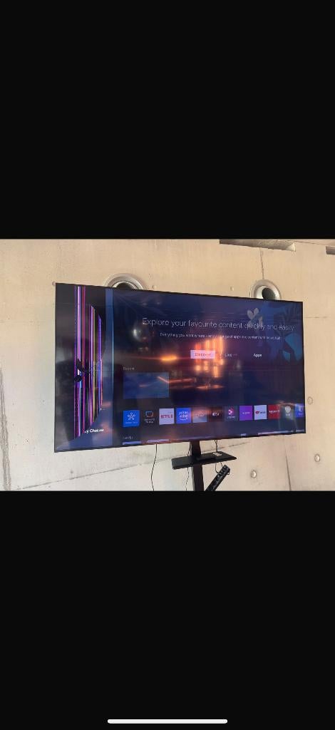 Samsung 4K ultra HD 86inch, Audio, Tv en Foto, Televisies, Ophalen, Gebruikt, 50 Hz, OLED