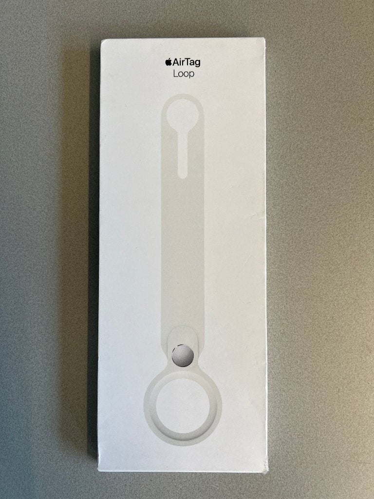Apple Silicone Loop voor de Apple AirTag - Wit. Nieuw, Ophalen of Verzenden, Nieuw, Overige accessoires