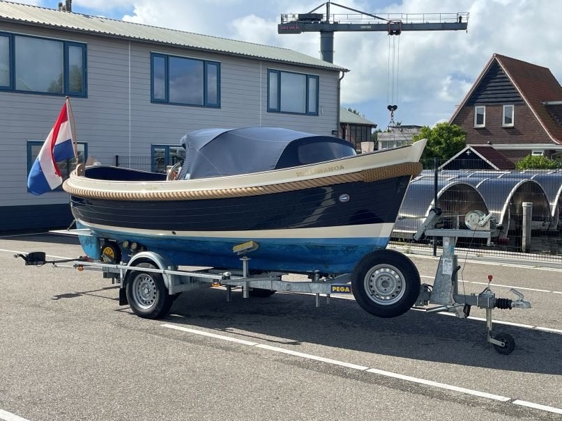 Van Wijk 550, Watersport en Boten, Tender, 29 pk, Binnenboordmotor, Diesel