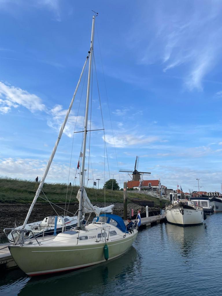 Marieholm 26, Watersport en Boten, Kajuitzeilboten en Zeiljachten, Zo goed als nieuw, Diesel, Polyester, Ophalen