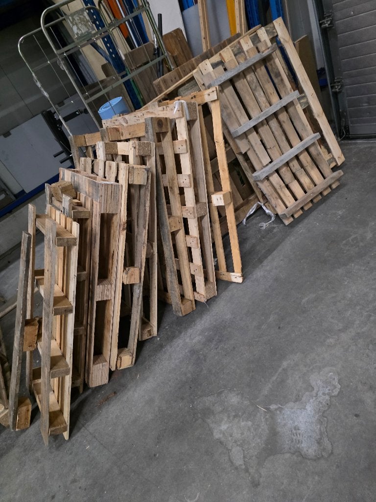 pallets, Ophalen, Gebruikt, 50 mm of meer, Pallet