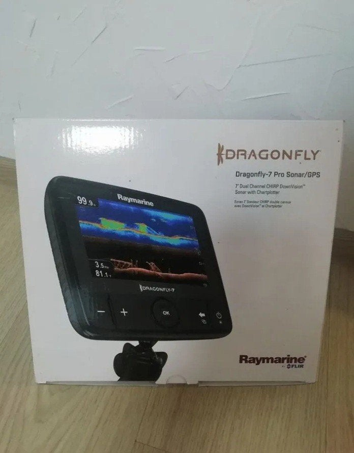Raymarine dragonfly 7 pro Dieptemeter, Watersport en Boten, Ophalen of Verzenden, Zo goed als nieuw, Kaartplotter of Fish Finder