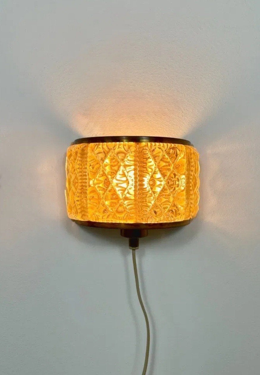 Vitrika - Deense Design Lamp - (Wandlamp / Vintage), Huis en Inrichting, Lampen | Wandlampen, Ophalen of Verzenden