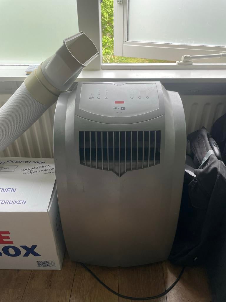 Zibro P 122 Mobiele Airco - Koelen en Ontvochtigen, Ophalen, Minder dan 60 m³, 3 snelheden of meer, Zo goed als nieuw