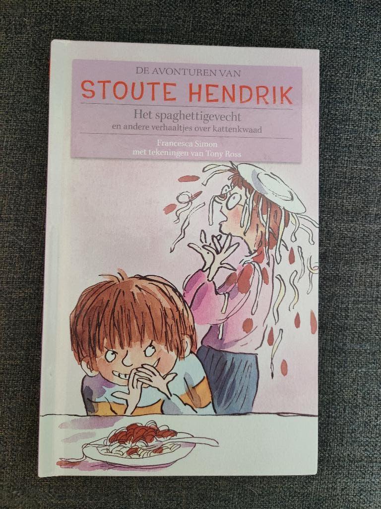 Boek Stoute Hendrik / Het spaghettigevecht / vanaf 7 jaar, Ophalen, Gelezen, Fictie algemeen