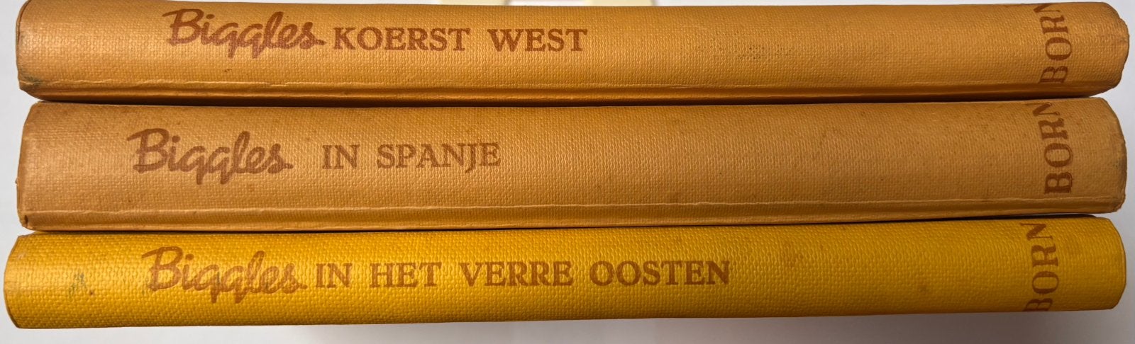 Oude Biggles boeken, harde kaft, jaren 50, Boeken, Ophalen of Verzenden, Gelezen