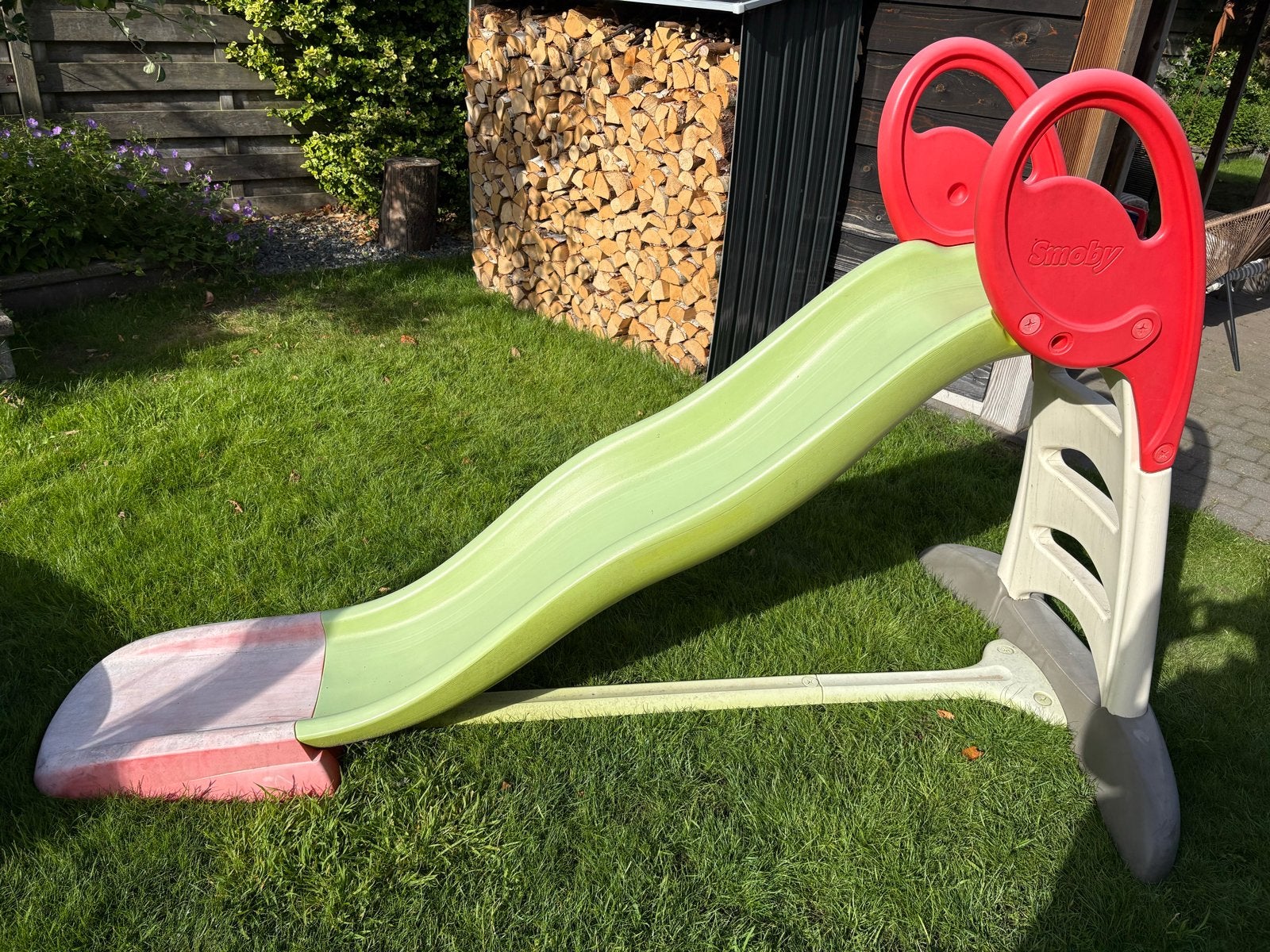 Smoby Glijbaan XL met wateraansluiting voor peuters, Ophalen, Gebruikt, Glijbaan