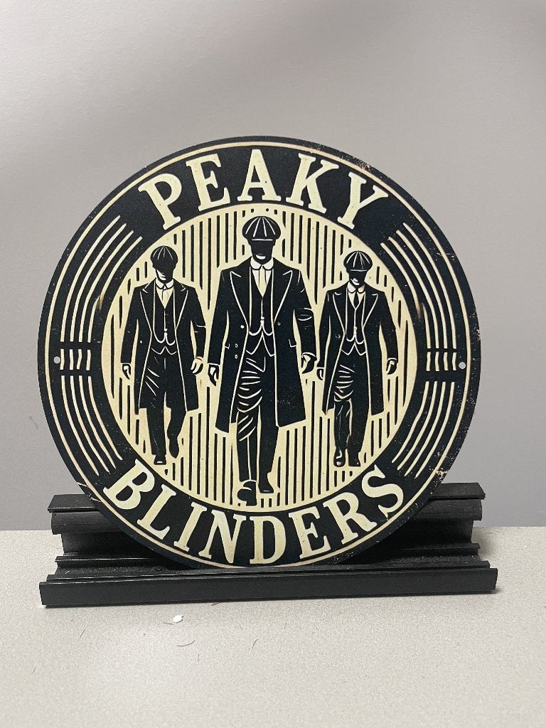 Peaky Blinders reclamebord/wandbord, Www.pand50.nl, Reclamebord, Ophalen of Verzenden, Printer 29B Coevorden