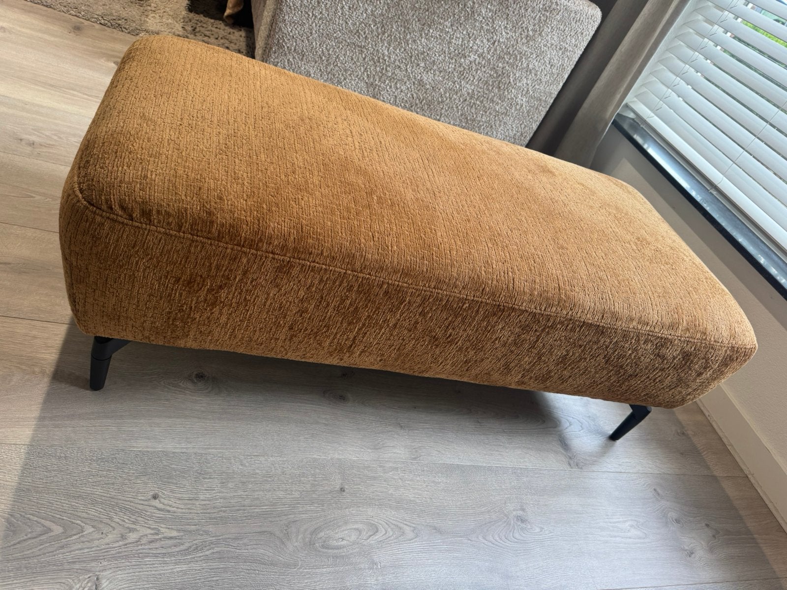 Poef, Huis en Inrichting, Ophalen, Zo goed als nieuw, Rond, 125 cm of meer