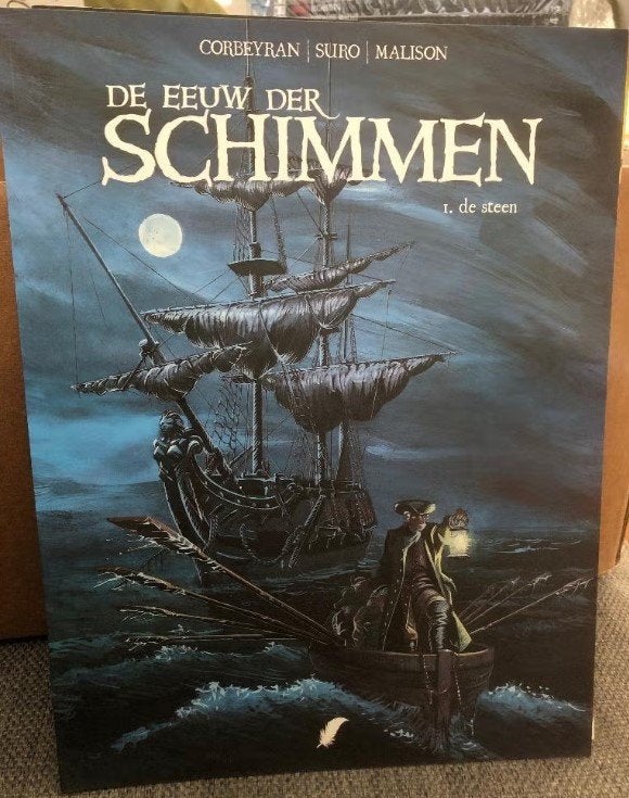 de steen de eeuw der schimmen g11, Boeken, Stripboeken, Eén stripboek, Ophalen of Verzenden, Zo goed als nieuw