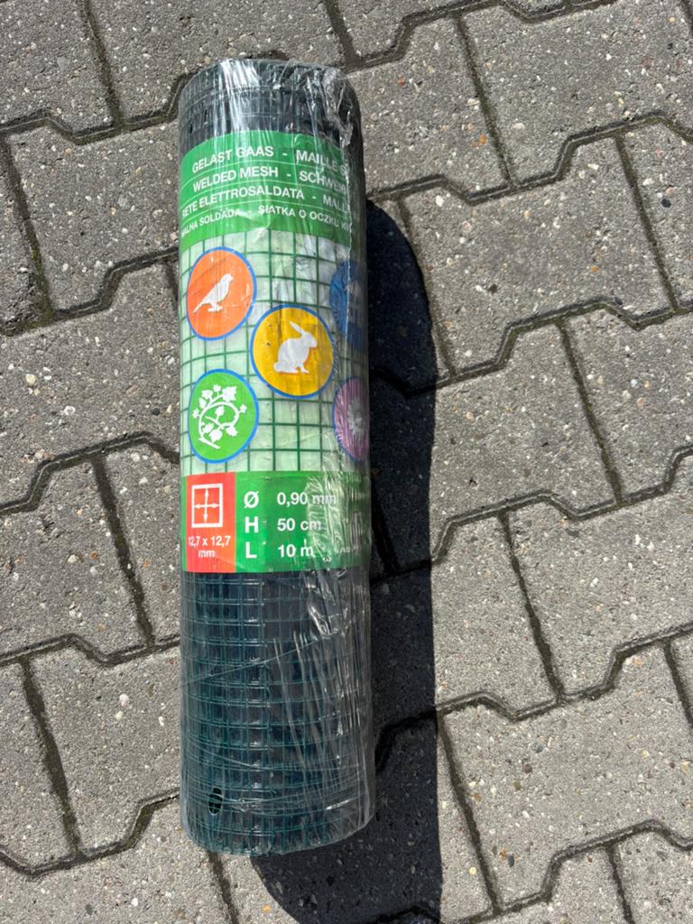 Vogelgaas/Konijnengaas/Tuingaas, hoogte 50 centimeter!, Tuin en Terras, Gaas en Draad, Ophalen, Nieuw, 10 tot 20 meter, Gaas