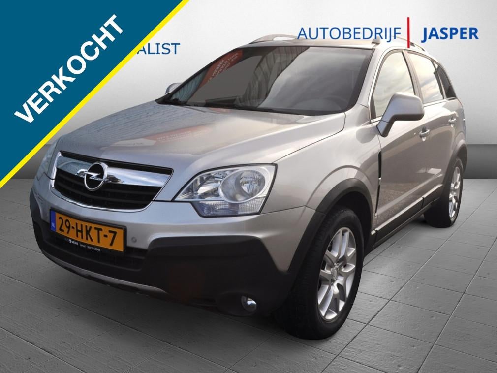 Opel Antara 2.4-16V Temptation trh nav stoelv (bj 2009), Stof, Gebruikt, 4 cilinders, Bedrijf