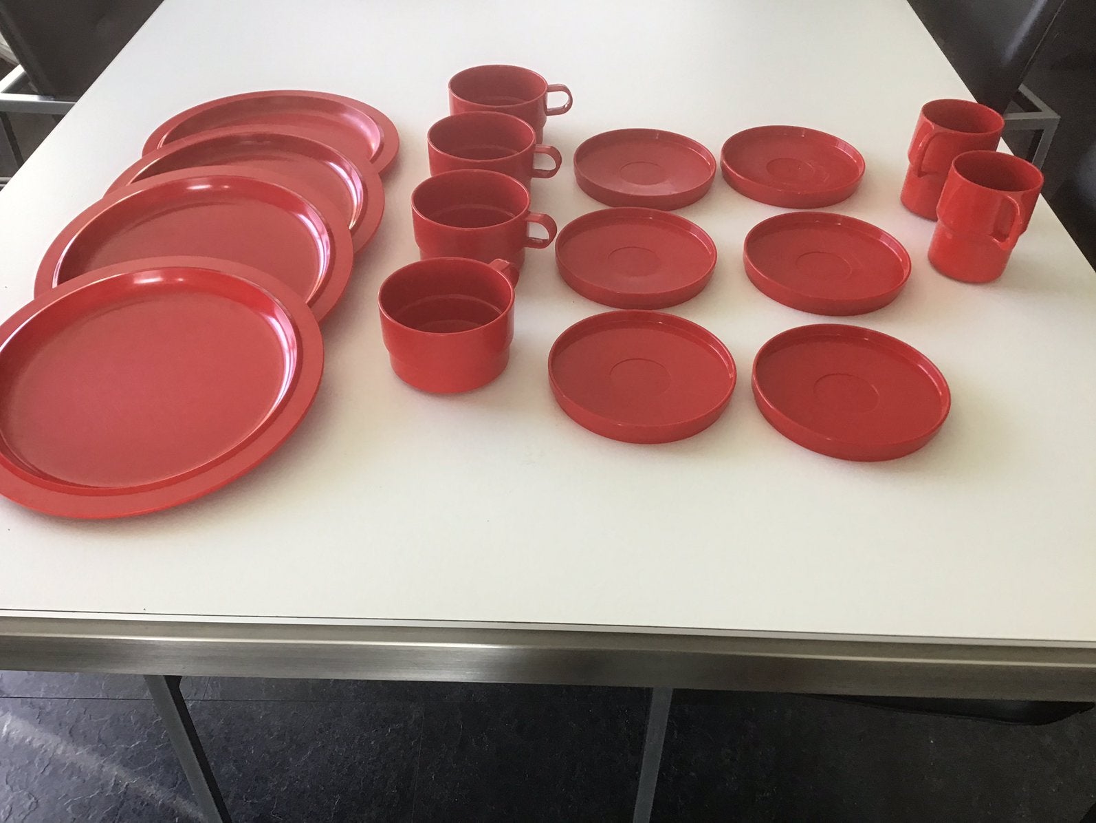 Retro Mepal  camping kampeer servies, Ophalen of Verzenden, Gebruikt
