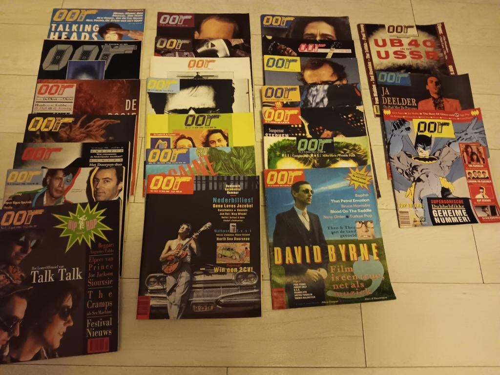 Oor magazine Muziektijdschriften gehele jaar 1986 retro, Ophalen of Verzenden, Zo goed als nieuw, Muziek, Film of Tv