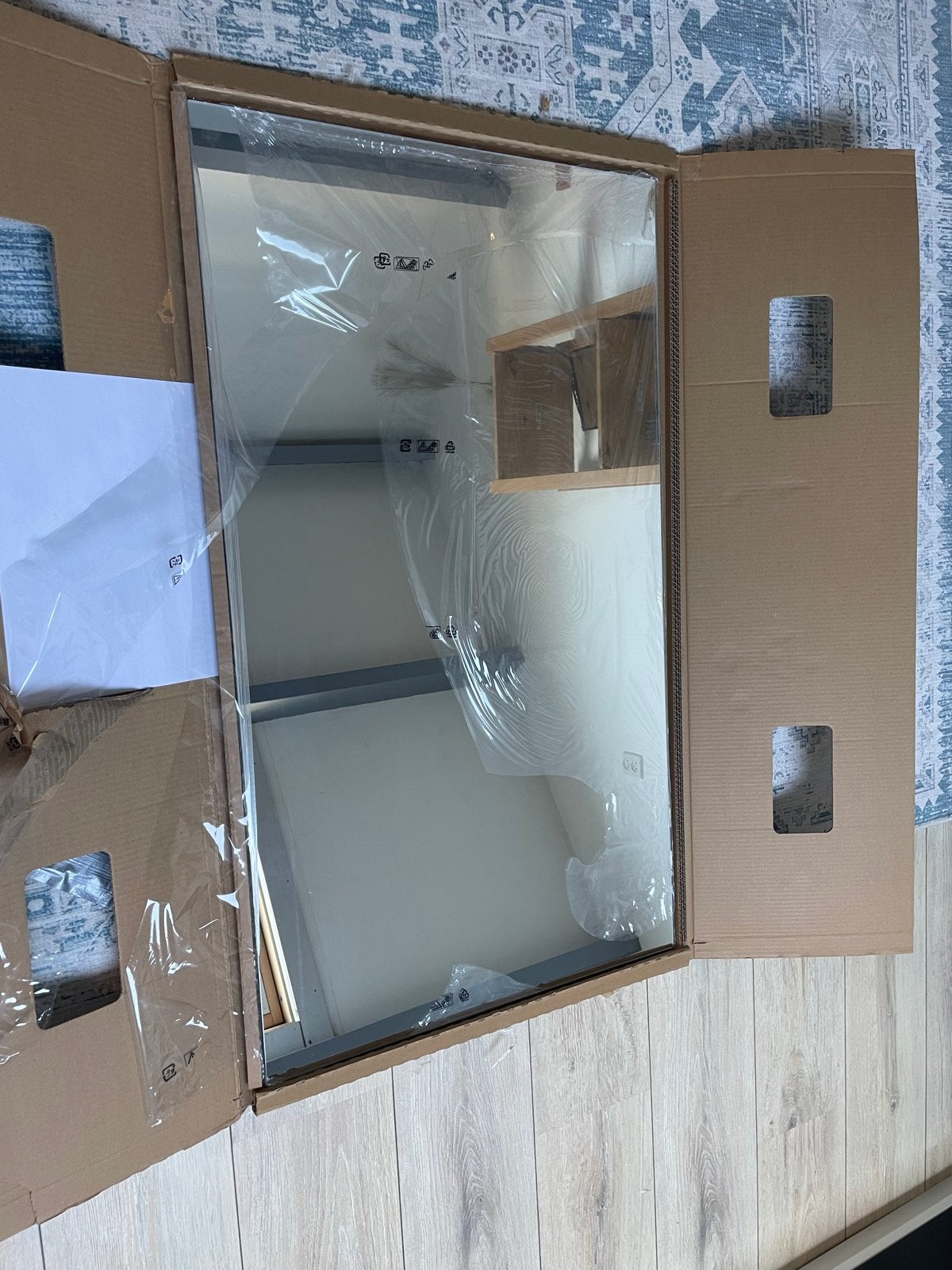3x IKEA AULI Spiegels (100x236 cm) - Nieuw in verpakking, Nieuw, Ophalen of Verzenden, 75 tot 100 cm, Minder dan 100 cm