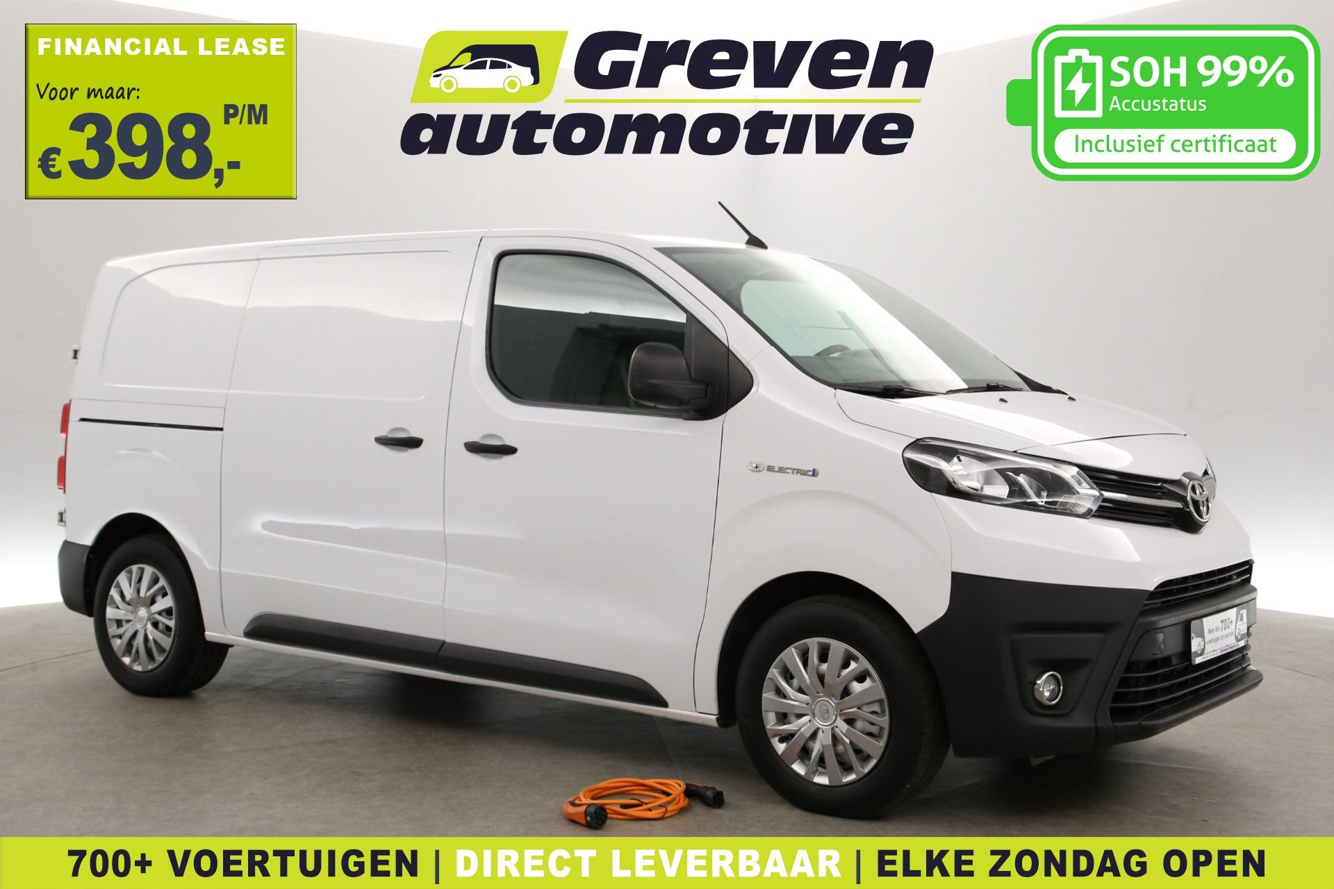 Toyota PROACE Electric Worker 75 kWh L2H1 | Snelladen | SOH, Automaat, Gebruikt, 4 cilinders, Startonderbreker