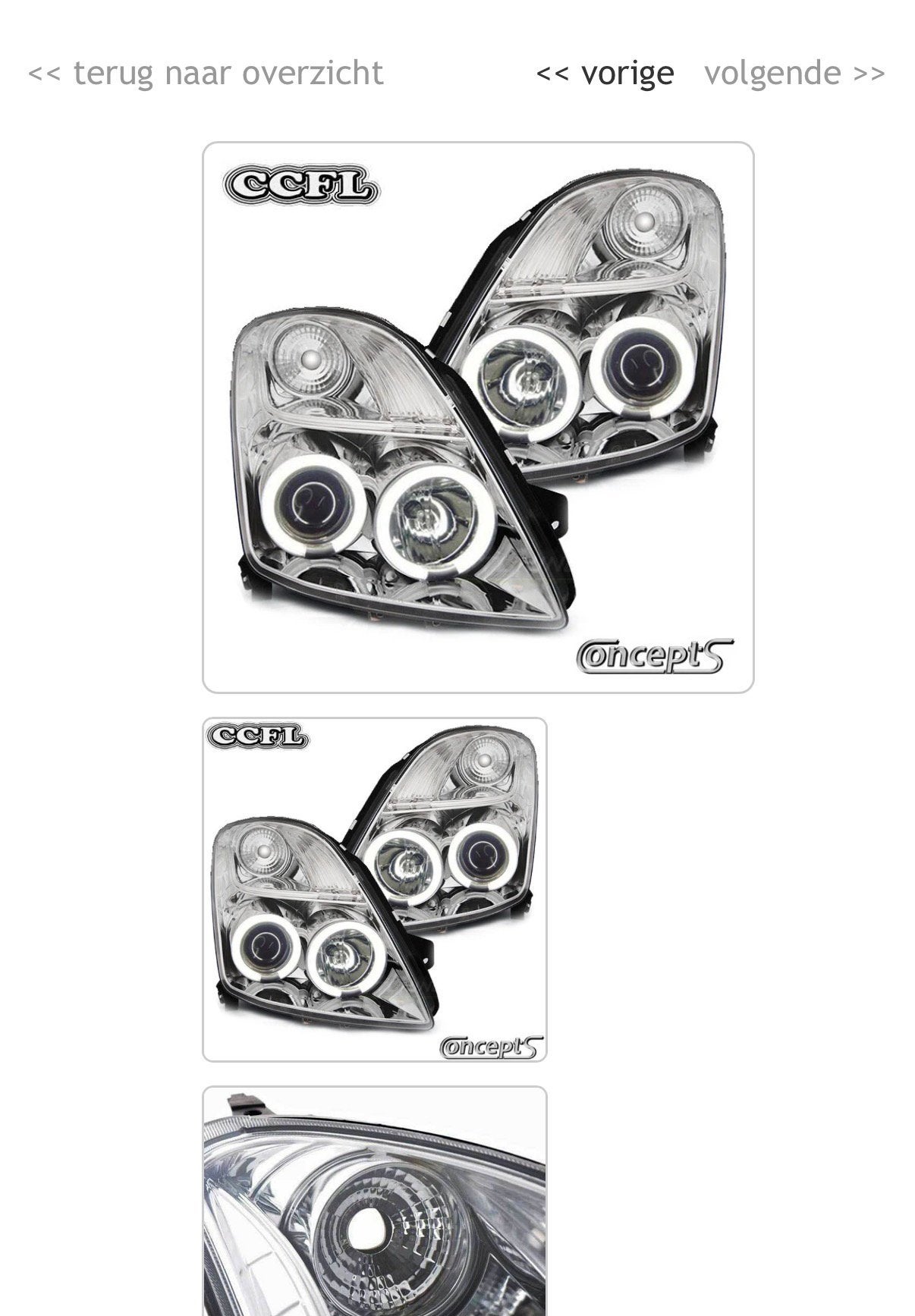 Op zoek angel eyes suzuki swift 2007, Ophalen of Verzenden