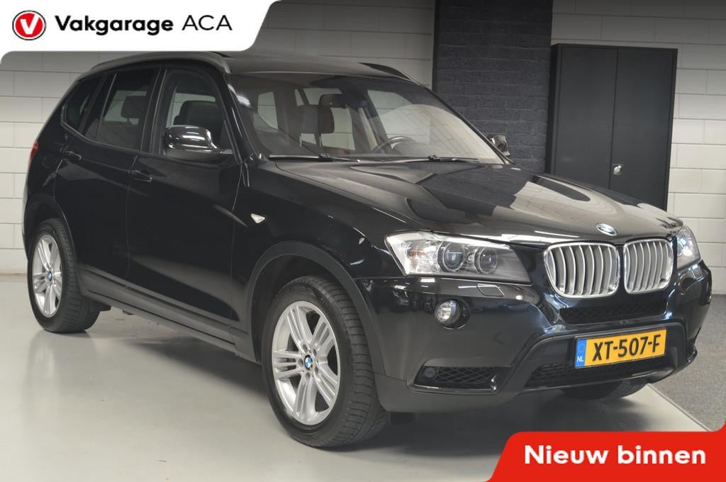BMW X3 XDrive35i High Executive // 145.000 km // PANORAMADAK, Auto's, BMW, Gebruikt, Zwart, 2000 kg, Zwart