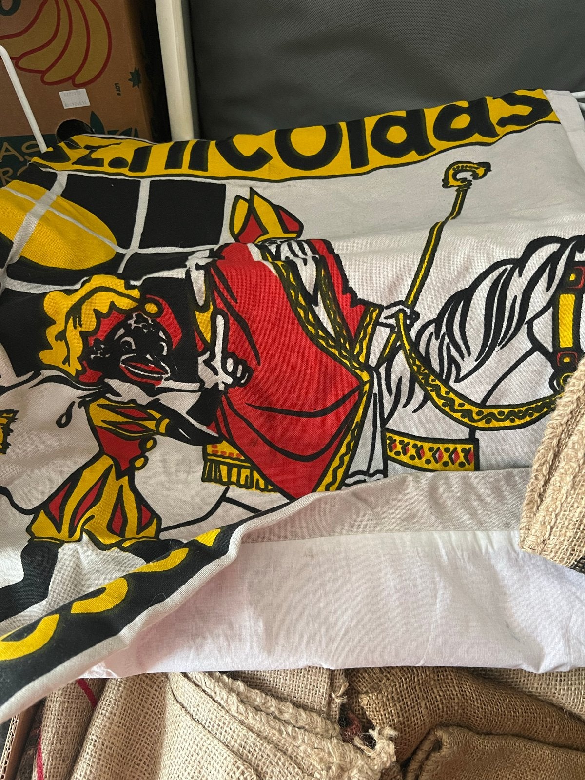 15 jute zakken, met en zonder opdruk, Ophalen of Verzenden, Gebruikt