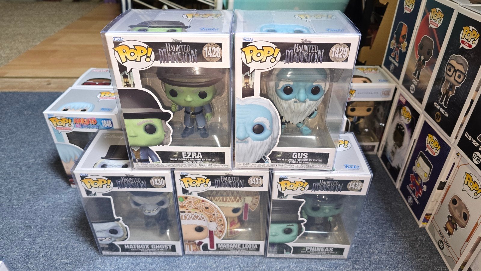 Funko Pop! Disney The Haunted Mansion (COMPLETE SET), Ophalen of Verzenden, Nieuw