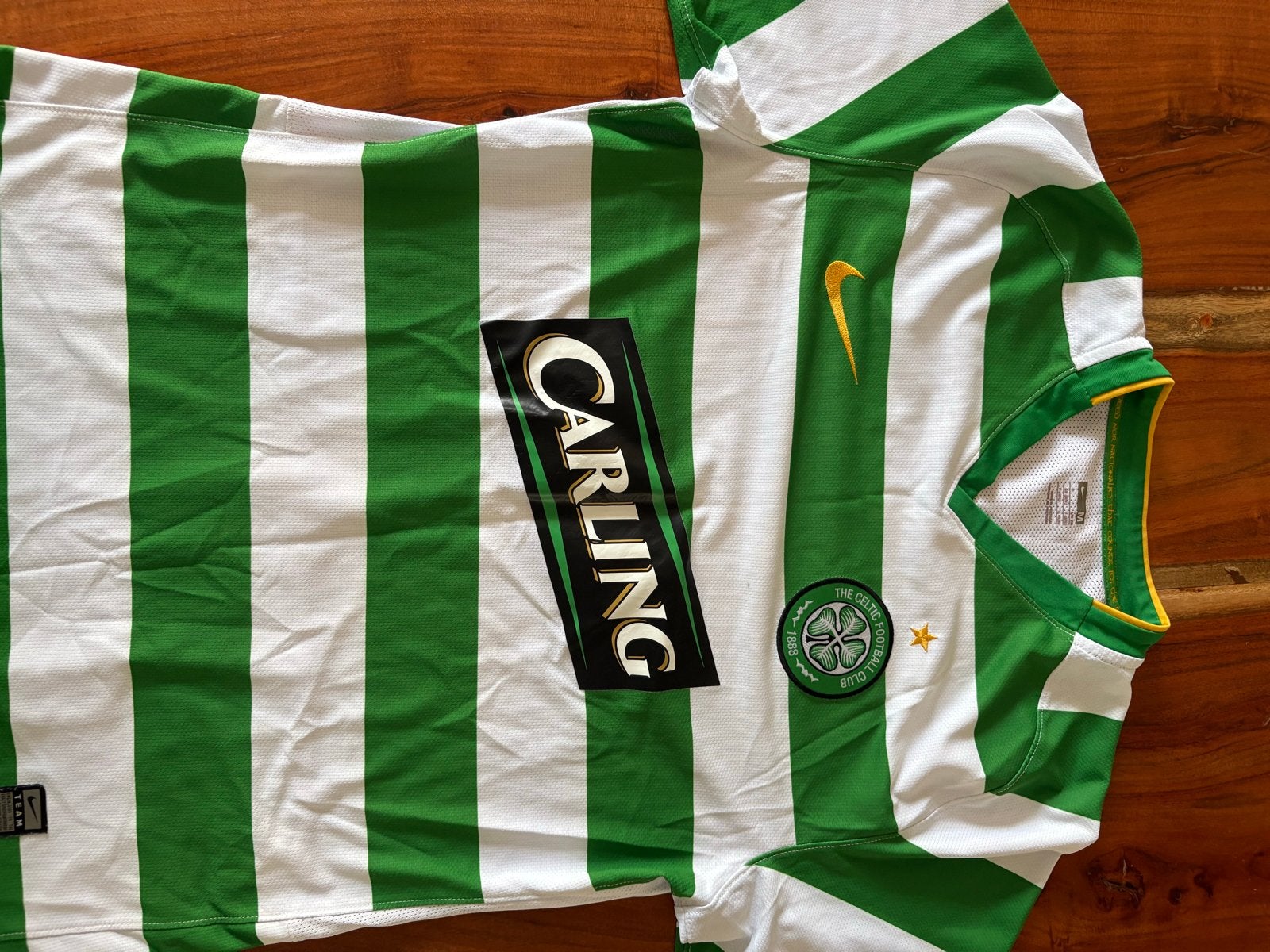 Celtic FC Thuisshirt 2005-2007 Maat M, Ophalen of Verzenden, Zo goed als nieuw, Maat 48/50 (M), Groen