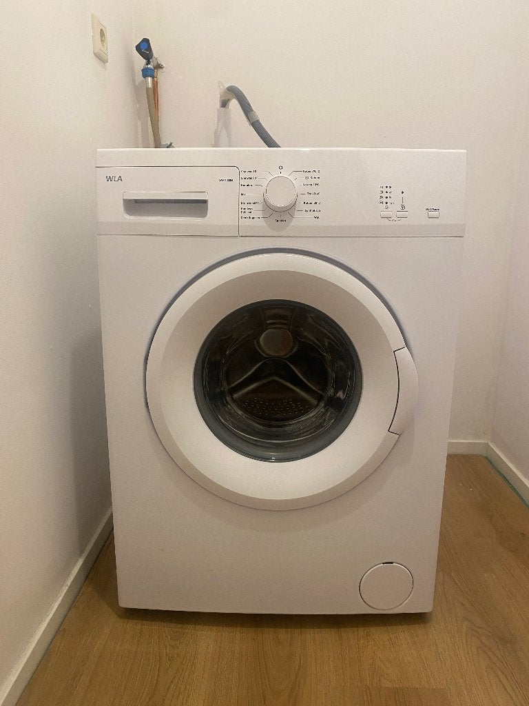 Wasmachine WLA, Ophalen, 1200 tot 1600 toeren, Zo goed als nieuw, Voorlader
