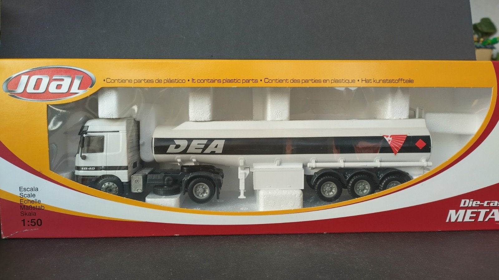 Mercedes Benz Acrtos Dea Tanker 1:50 Joal Pol, Hobby en Vrije tijd, Overige merken, Verzenden, ., Nieuw