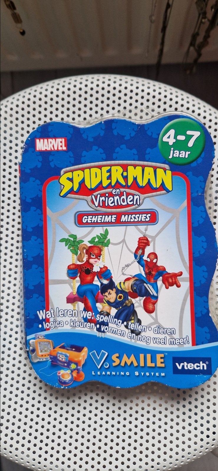 VTech V.Smile Spellen: Spider-Man, Leeuwenkoning, Mickey, Wi, Spelcomputers en Games, Puzzel en Educatief, Gebruikt, 1 speler