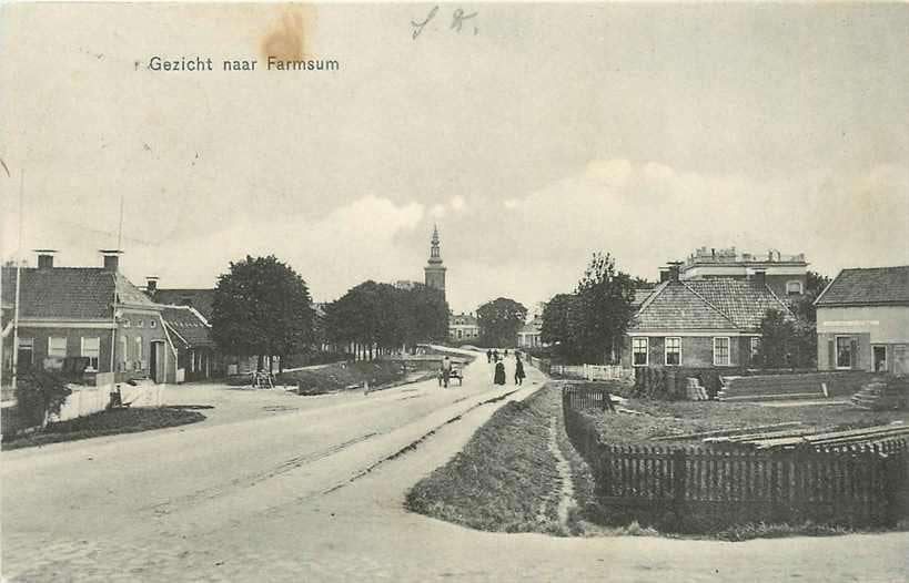 377-412-015 Farmsum, Verzenden, Voor 1920, Groningen