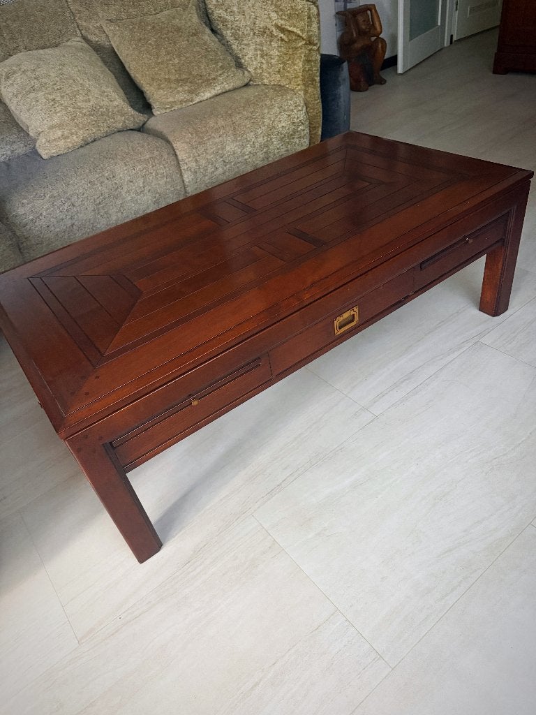 Salontafel (Kersen), Gebruikt, 100 tot 150 cm, Klassiek, Kersenhout