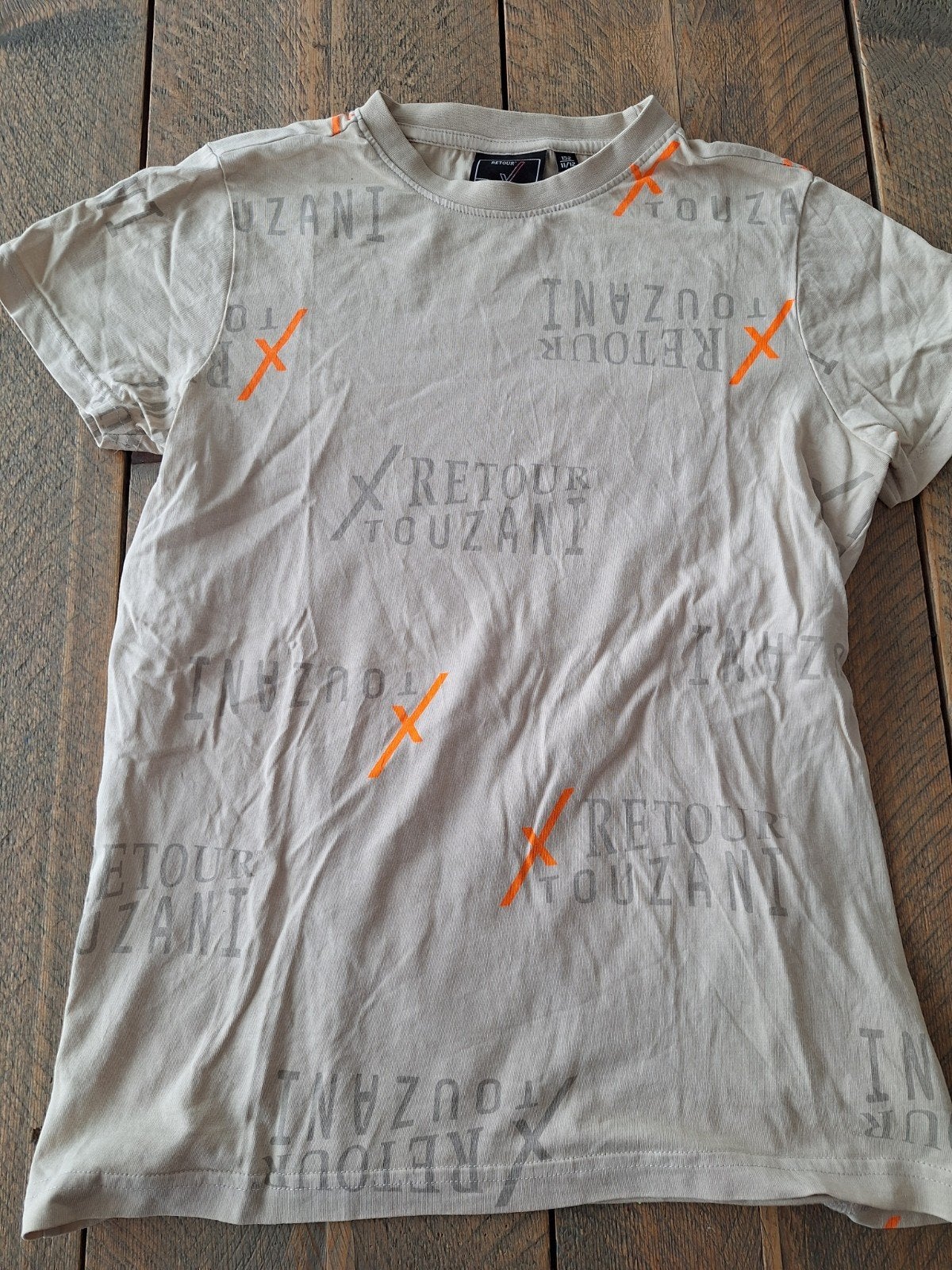 Retour Touzani T-shirt maat 152, Gebruikt, Ophalen of Verzenden, Shirt of Longsleeve, Jongen